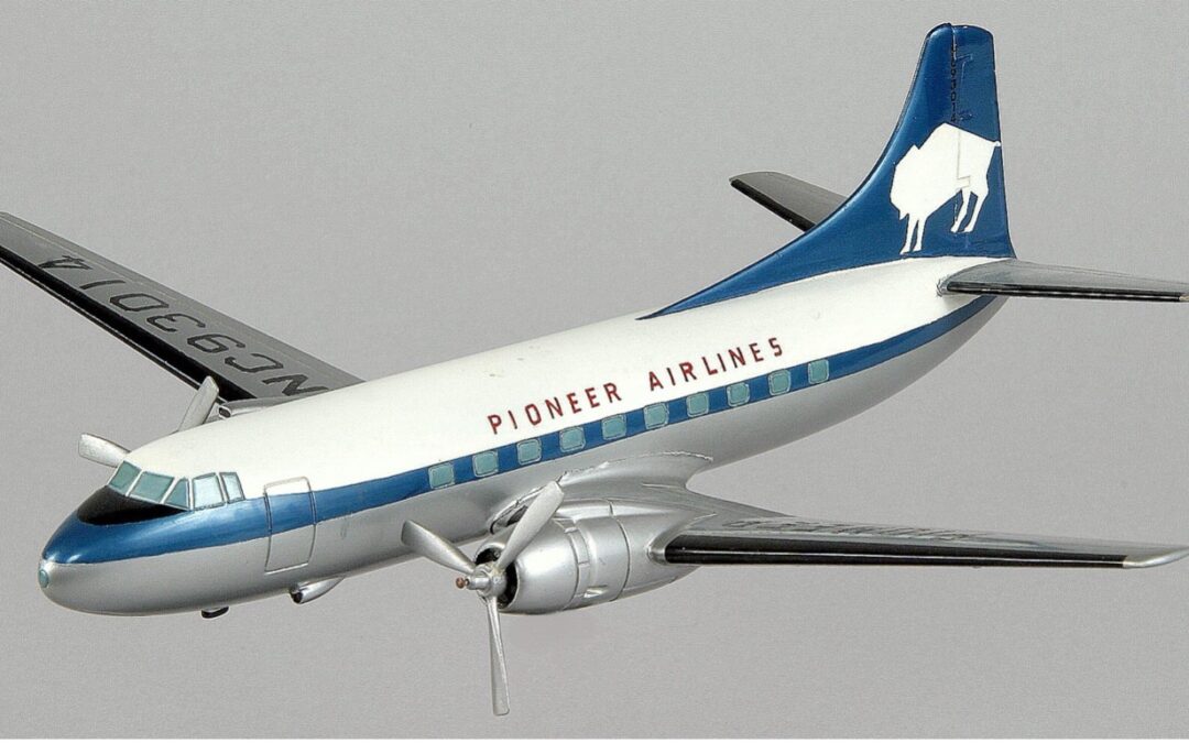 Pioneer Air Lines Martin 2-0-2 Pacemaster