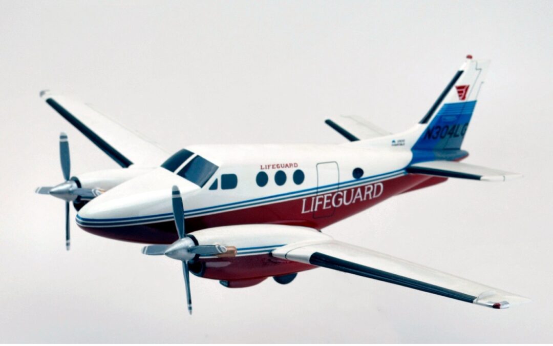 Lifeguard Air Ambulance Beech E90 King Air